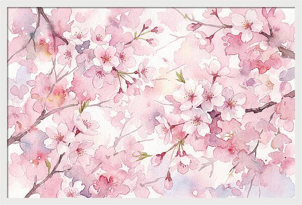 Serenity Among Blossoms