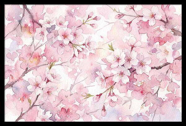 Serenity Among Blossoms