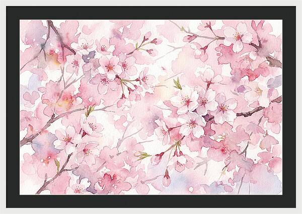 Serenity Among Blossoms