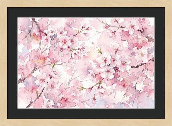 Serenity Among Blossoms