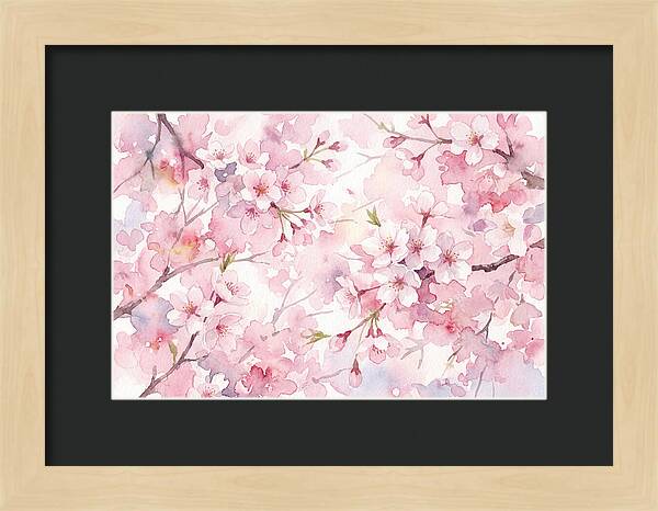 Serenity Among Blossoms