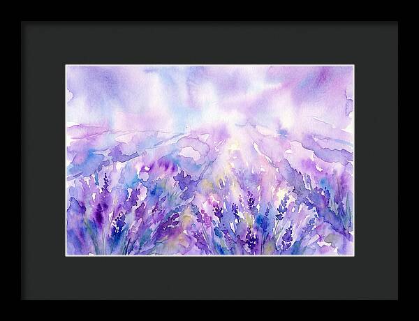Serenity Among Lavender Blooms