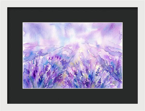 Serenity Among Lavender Blooms