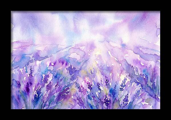 Serenity Among Lavender Blooms