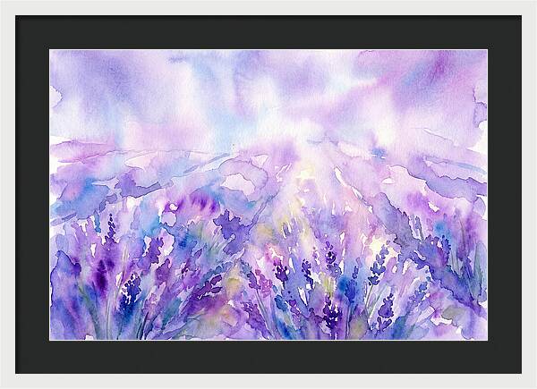 Serenity Among Lavender Blooms