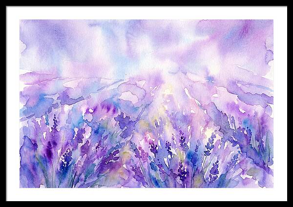 Serenity Among Lavender Blooms