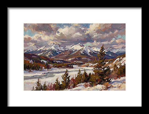Serenity Among Majestic Mountains