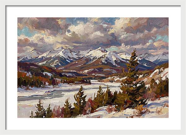 Serenity Among Majestic Mountains