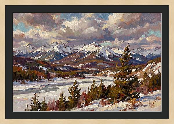 Serenity Among Majestic Mountains