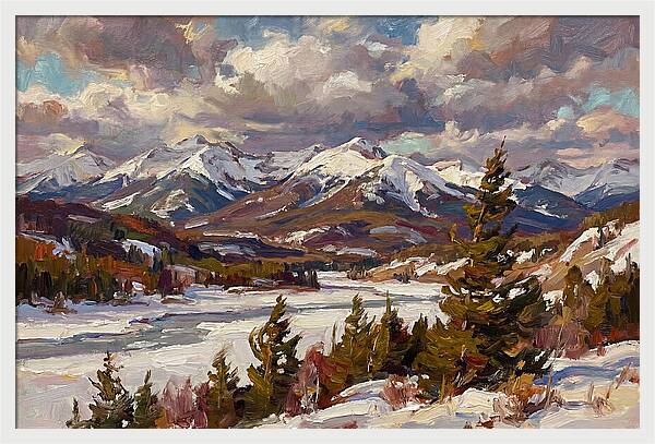 Serenity Among Majestic Mountains