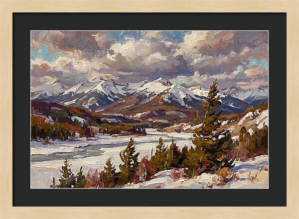 Serenity Among Majestic Mountains