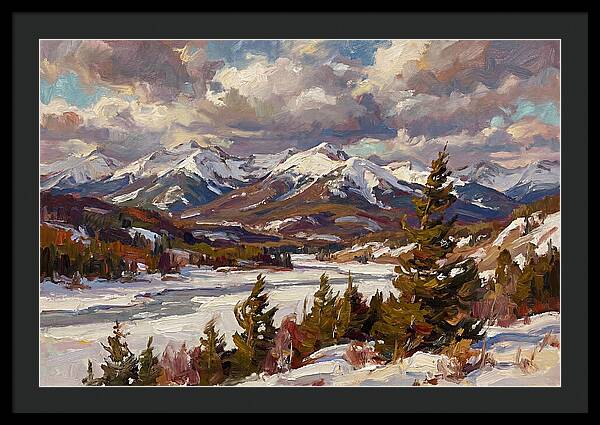 Serenity Among Majestic Mountains