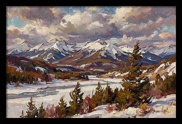 Serenity Among Majestic Mountains