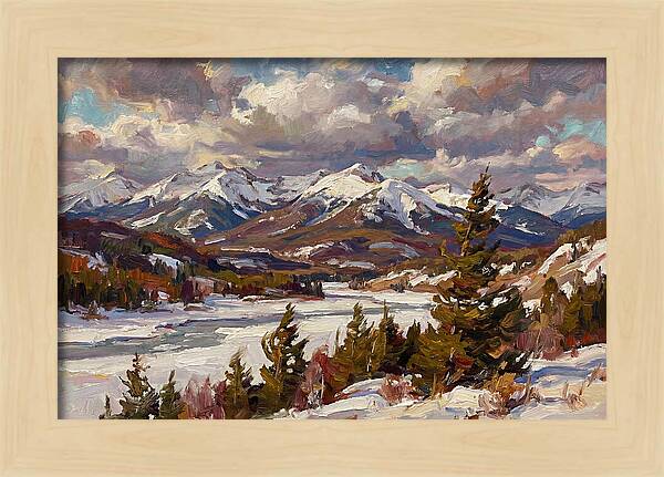 Serenity Among Majestic Mountains