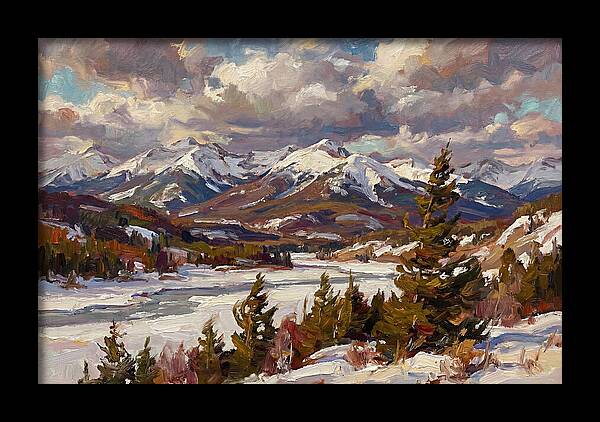 Serenity Among Majestic Mountains
