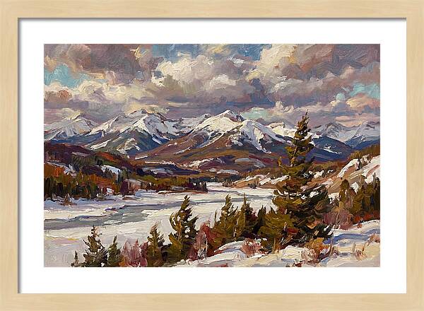Serenity Among Majestic Mountains