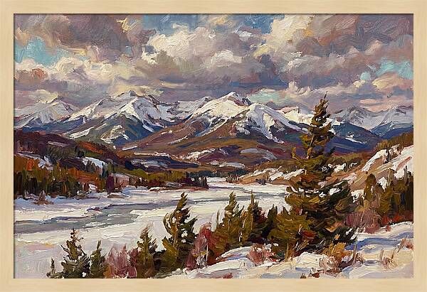 Serenity Among Majestic Mountains