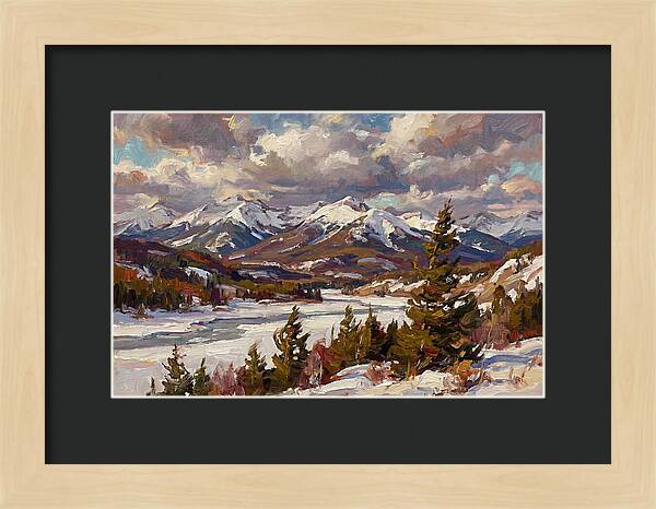 Serenity Among Majestic Mountains