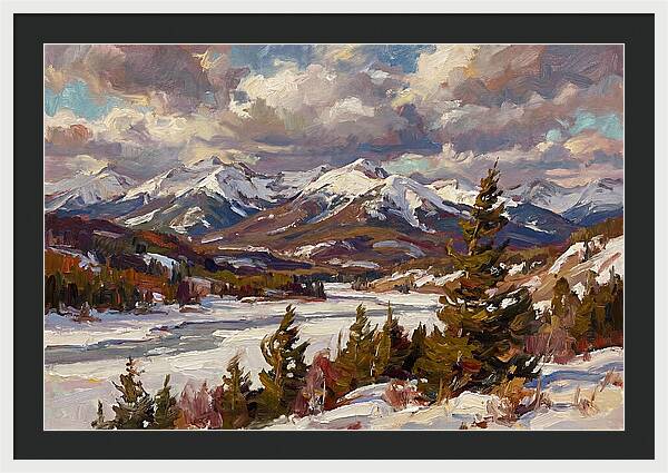 Serenity Among Majestic Mountains