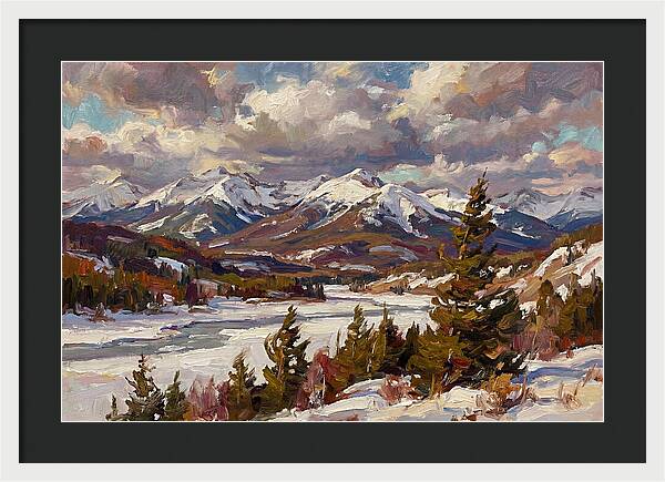 Serenity Among Majestic Mountains
