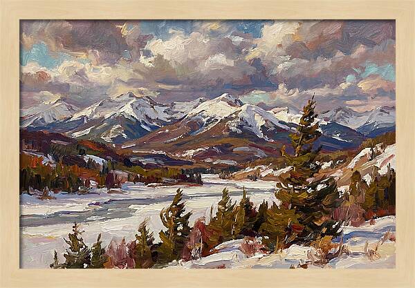 Serenity Among Majestic Mountains
