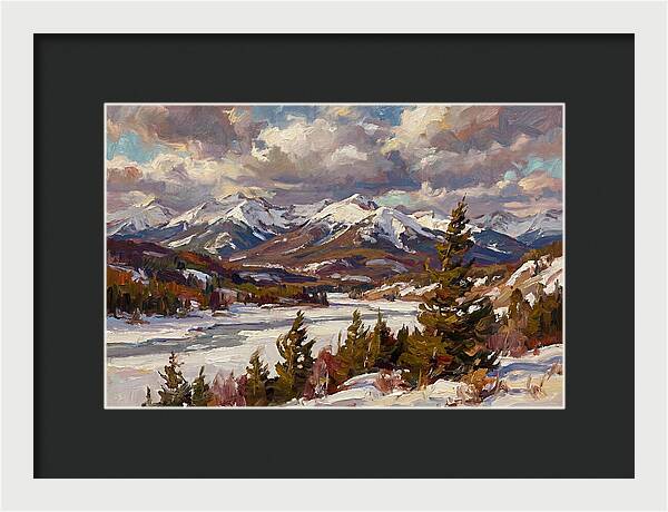 Serenity Among Majestic Mountains