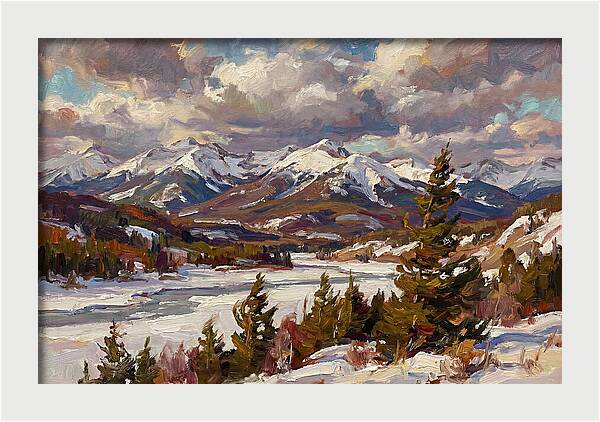 Serenity Among Majestic Mountains