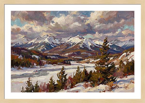 Serenity Among Majestic Mountains