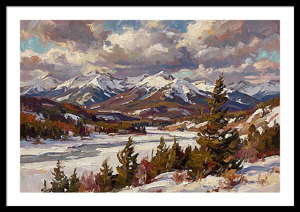 Serenity Among Majestic Mountains