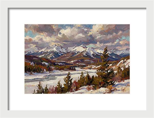 Serenity Among Majestic Mountains