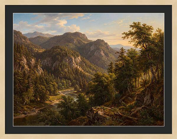 Serenity Among Majestic Peaks
