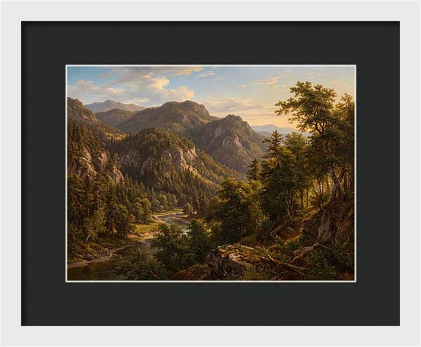 Serenity Among Majestic Peaks