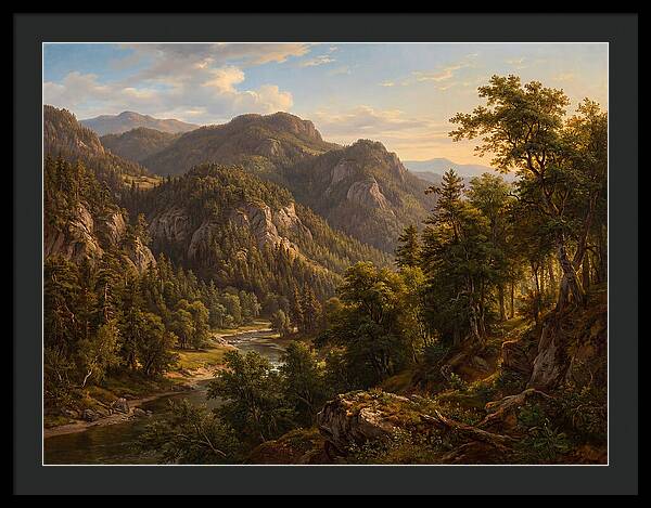 Serenity Among Majestic Peaks