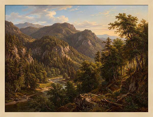 Serenity Among Majestic Peaks