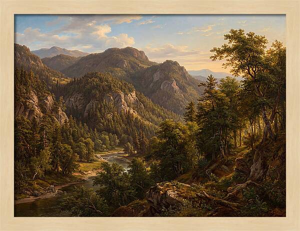 Serenity Among Majestic Peaks