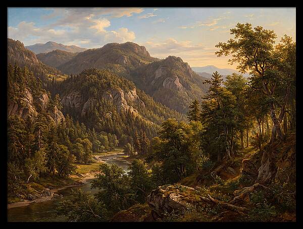 Serenity Among Majestic Peaks