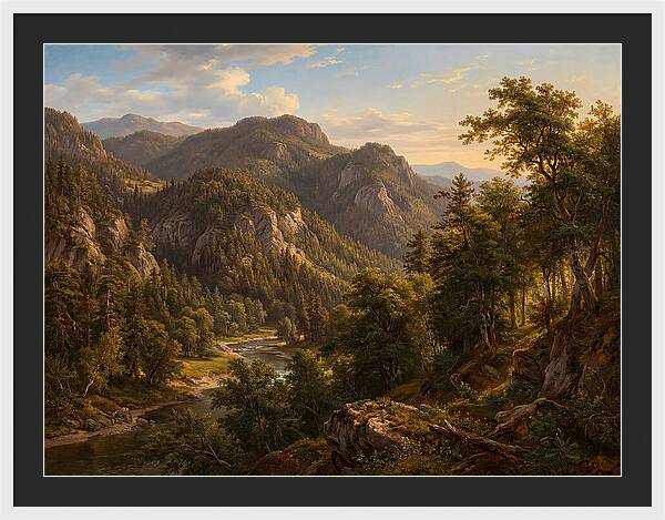 Serenity Among Majestic Peaks