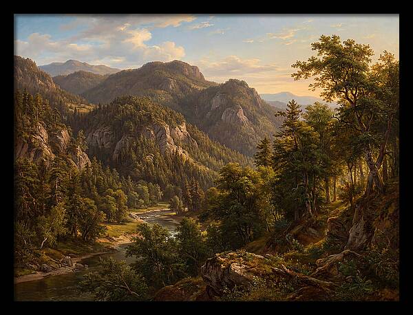 Serenity Among Majestic Peaks