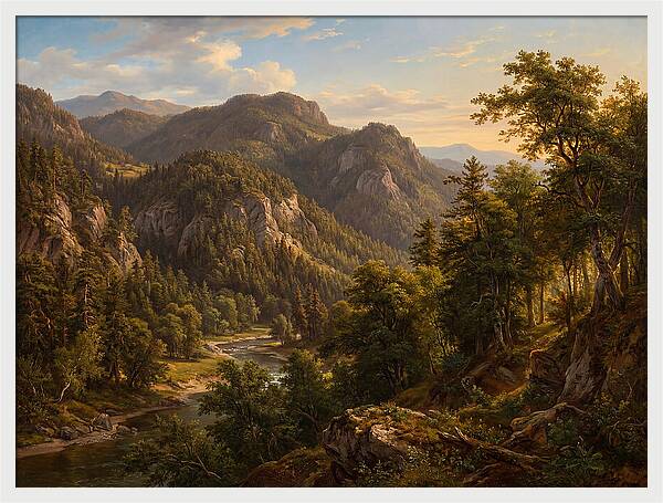 Serenity Among Majestic Peaks