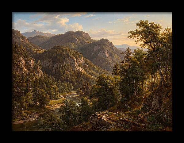 Serenity Among Majestic Peaks