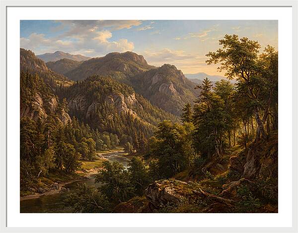 Serenity Among Majestic Peaks