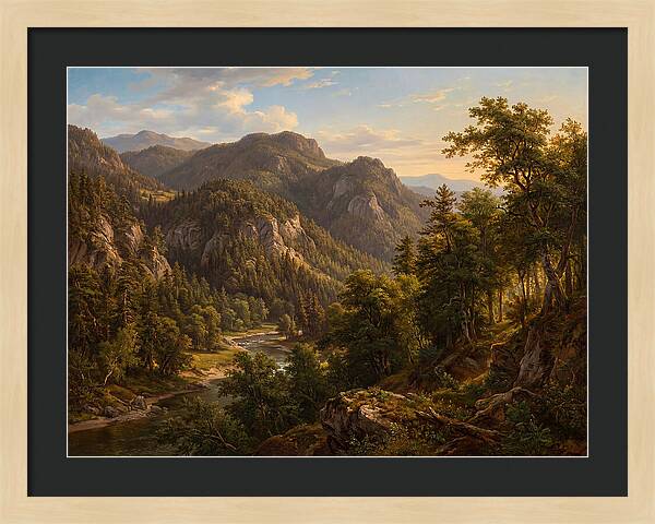 Serenity Among Majestic Peaks