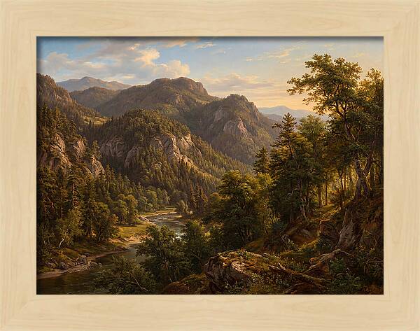 Serenity Among Majestic Peaks