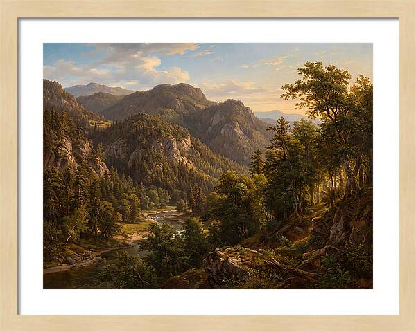 Serenity Among Majestic Peaks