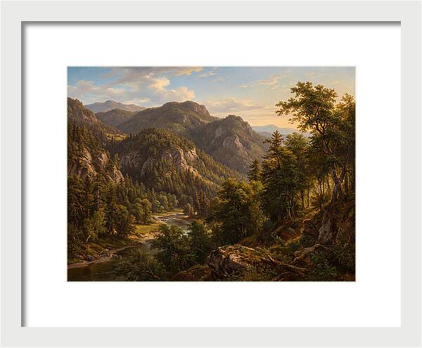 Serenity Among Majestic Peaks