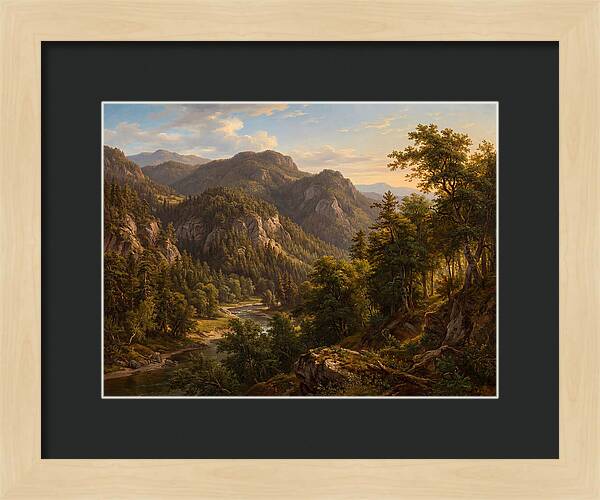 Serenity Among Majestic Peaks