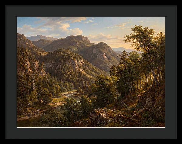 Serenity Among Majestic Peaks