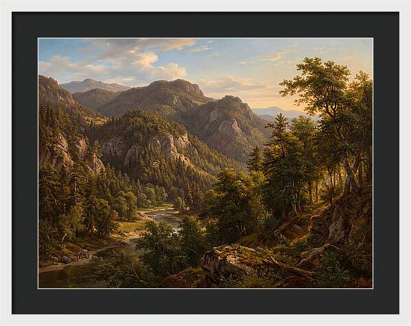 Serenity Among Majestic Peaks