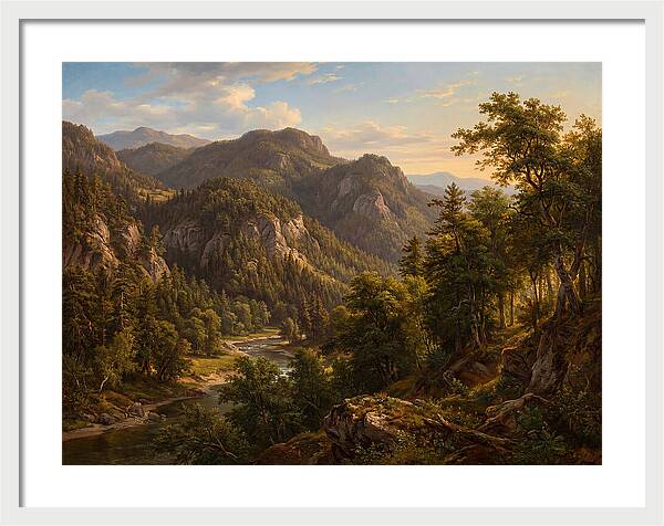 Serenity Among Majestic Peaks