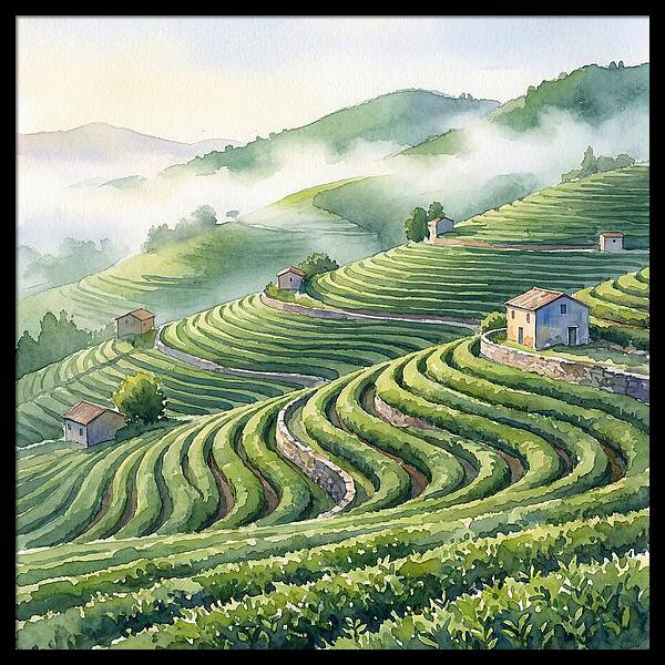 Serenity Among Tea